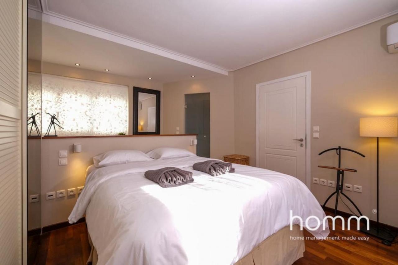 Piraeus Homm Apartment In Kazanova Str Sea View Bagian luar foto