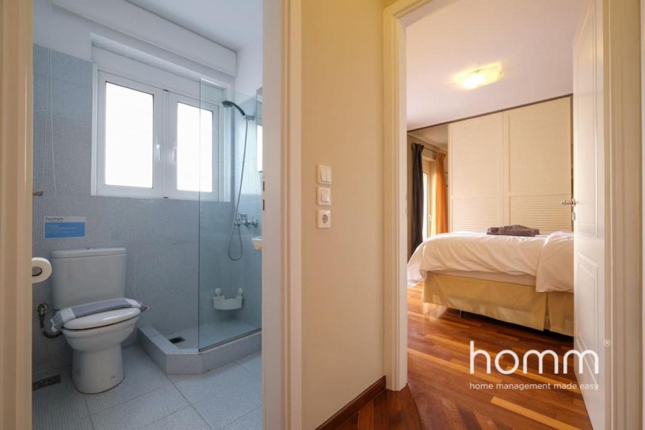 Piraeus Homm Apartment In Kazanova Str Sea View Bagian luar foto