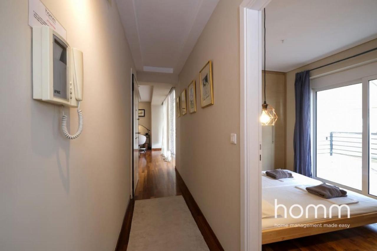 Piraeus Homm Apartment In Kazanova Str Sea View Bagian luar foto